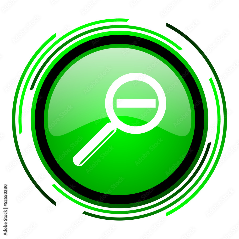 magnification green circle glossy icon magnification green circle glossy icon