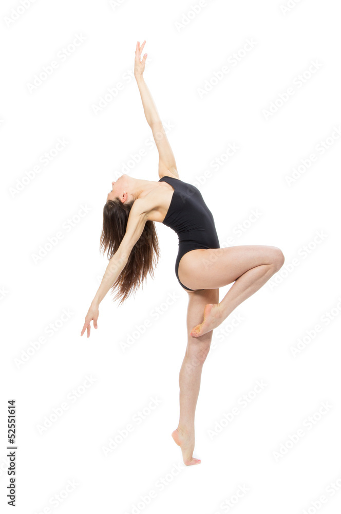 ballet dancer contemporary style woman