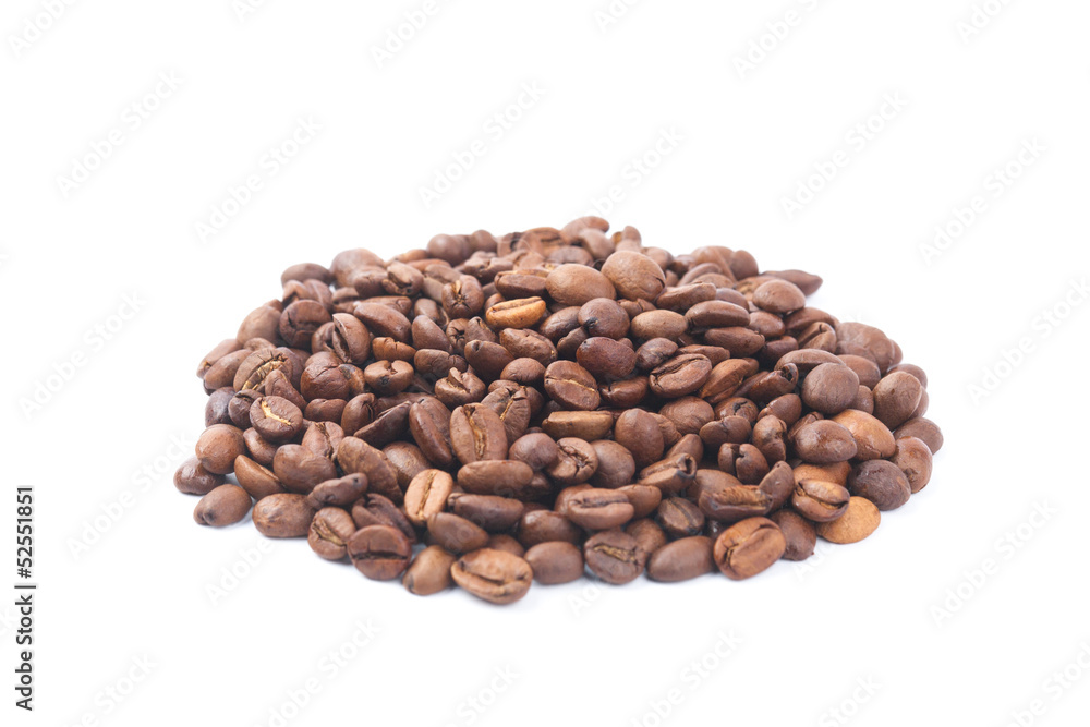 Obraz premium Coffee beans isolated