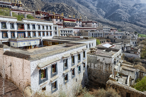 Monastery in Tibet ( Drepung Monastery ) photo
