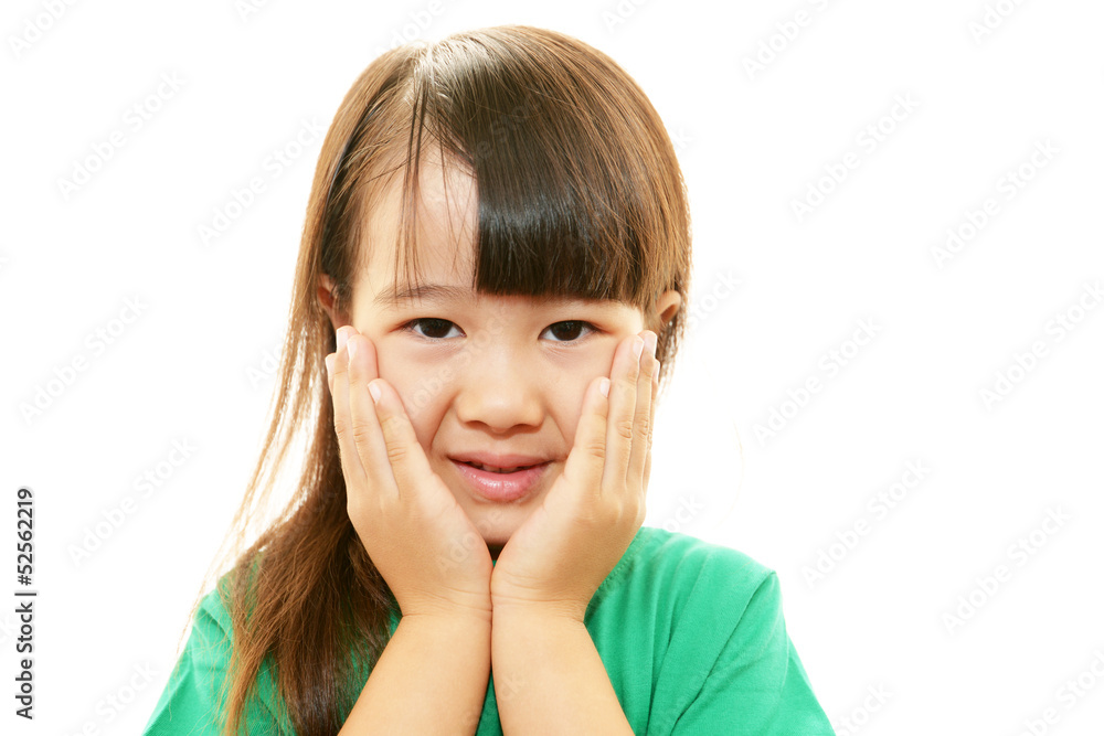 笑顔のかわいい女の子 笑顔のかわいい女の子