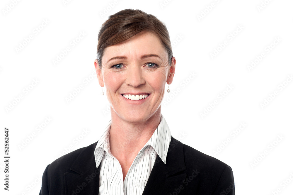 Picture of a smiling businesswoman Picture of a smiling businesswoman