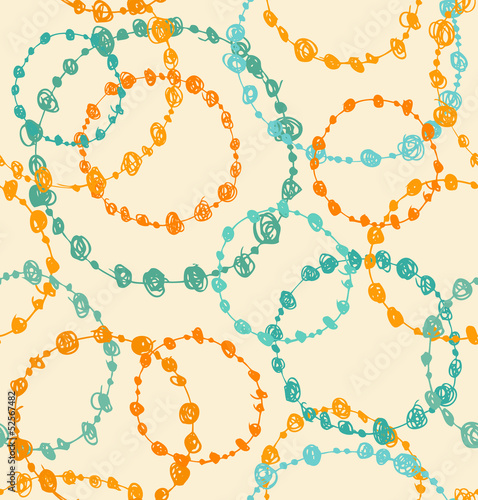 Seamless bright abstract pattern