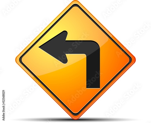 Left sign