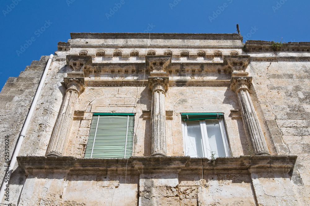 Historical Palace. Francavilla Fontana. Puglia. Italy.