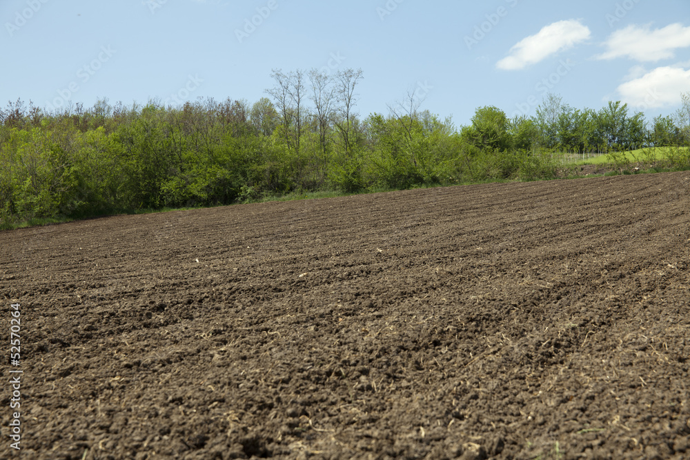 plowed fields plowed fields