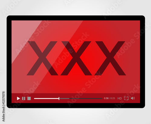 Video player for web, XXX Adult
