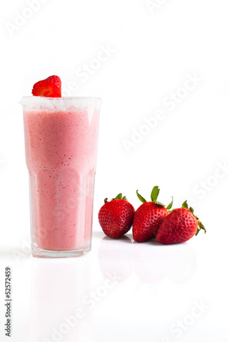 Delicious Strawberry milkshake.