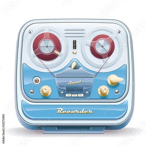 Old tape recorder