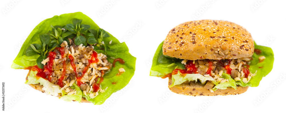 Delicious and healthy sandwich Delicious and healthy sandwich