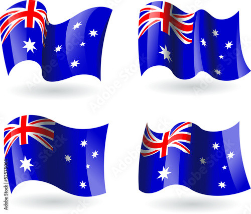 4 bandeiras da Austrália