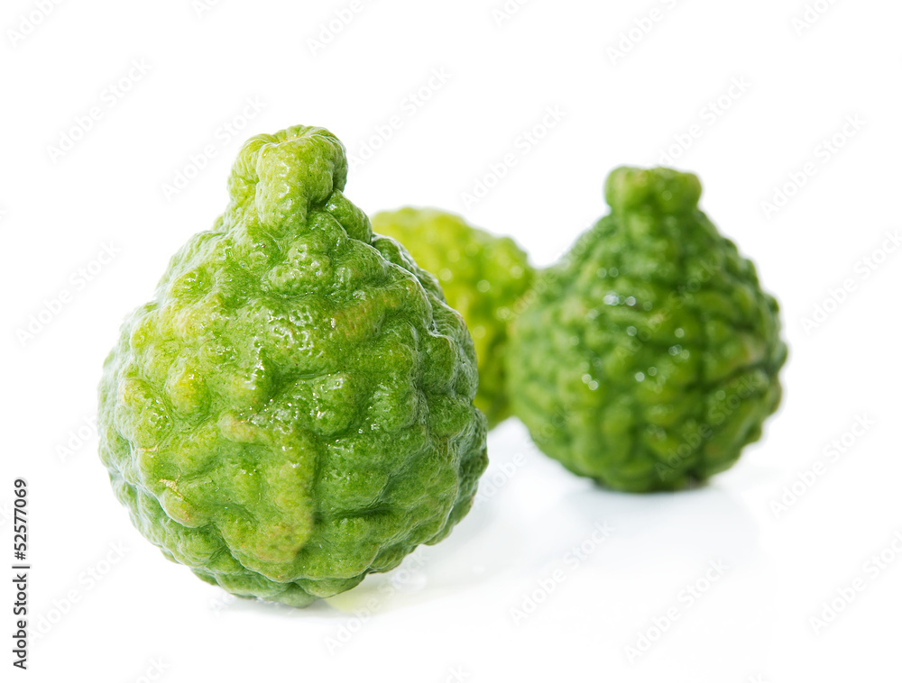 Fresh green lime. Kafir Fresh green lime. Kafir