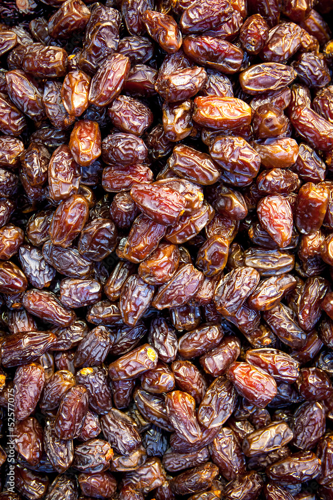 Dried dates as a background Dried dates as a background
