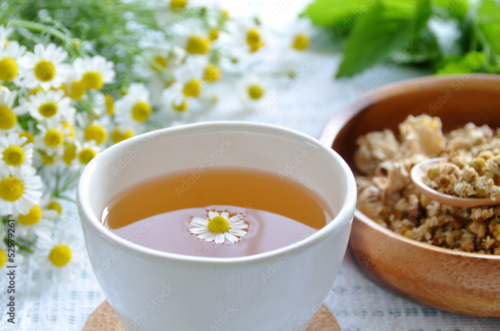 tea break with chamomile tea break with chamomile