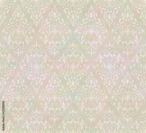 Vintage abstract vector seamless pattern