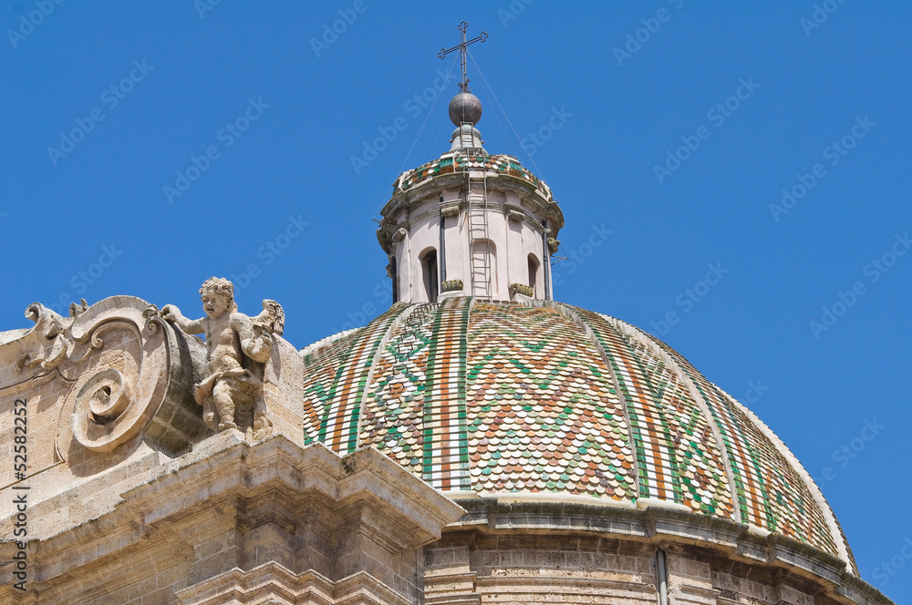Basilica of SS. Rosario. Francavilla Fontana. Puglia. Italy.