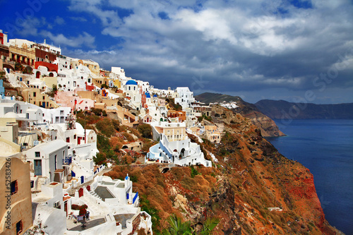 spectacular view of Santorini