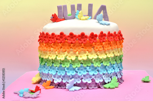 Fotografía Tarta fondant