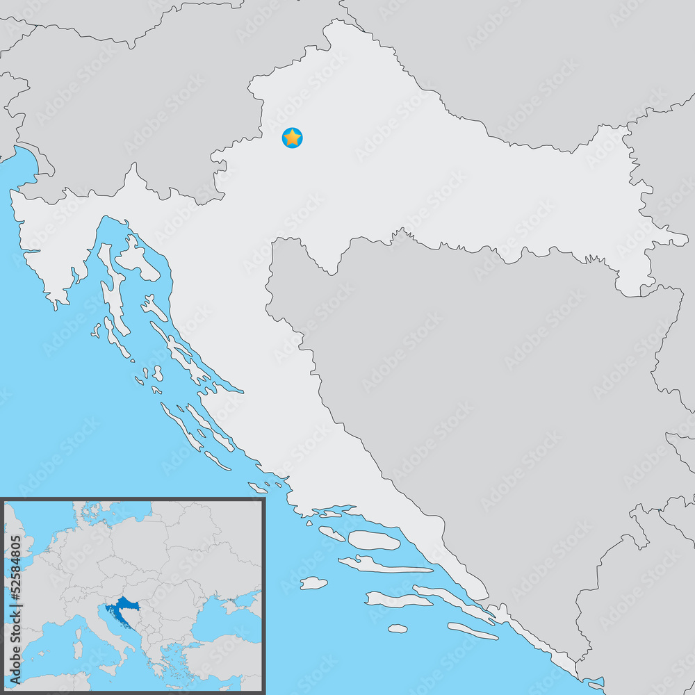 Fototapeta premium Croatia