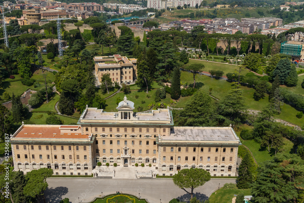 Naklejka premium Governorate of Vatican City State in Rome, Italy