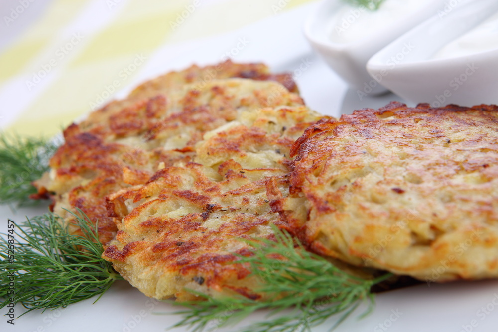 Potato pancakes Potato pancakes