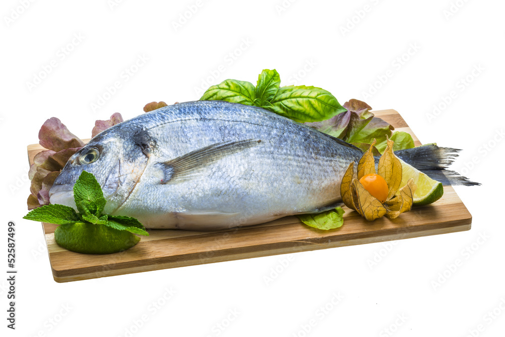 Fresh raw dorada Fresh raw dorada