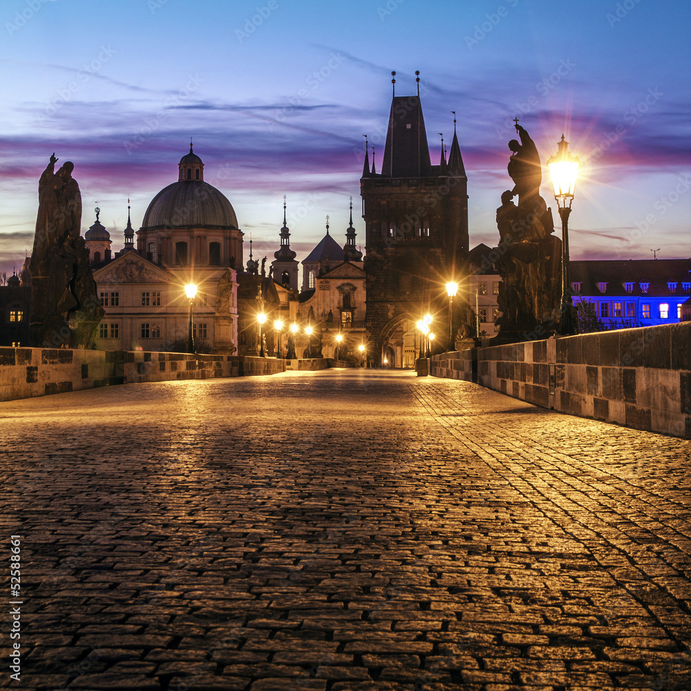 Fototapeta premium Most Karola w Pradze