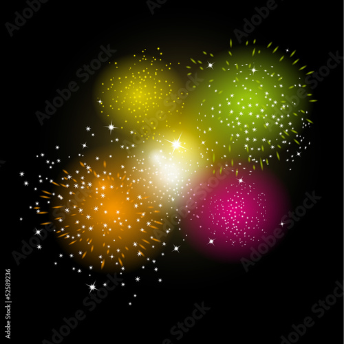 feu d'artifice