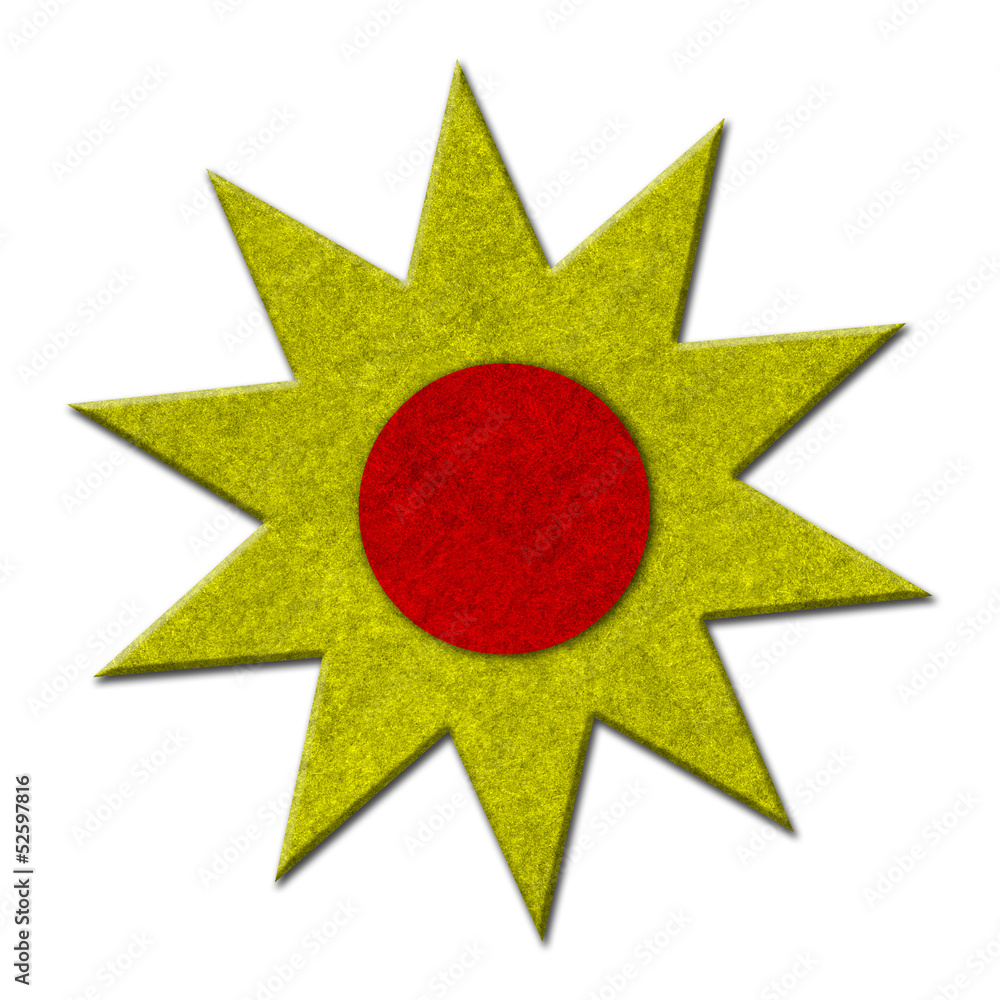Obraz premium Sun paper