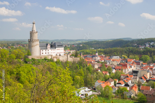 Osterburg, Weida, Fluss, Vogtland, Thüringen