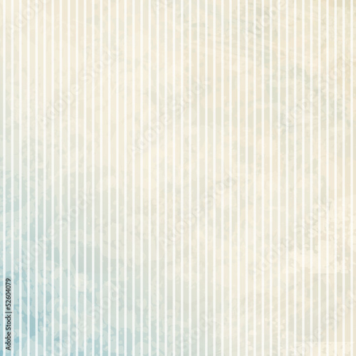 Retro Background Stripes Beige/Blue