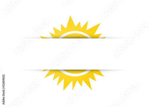 Banner sun