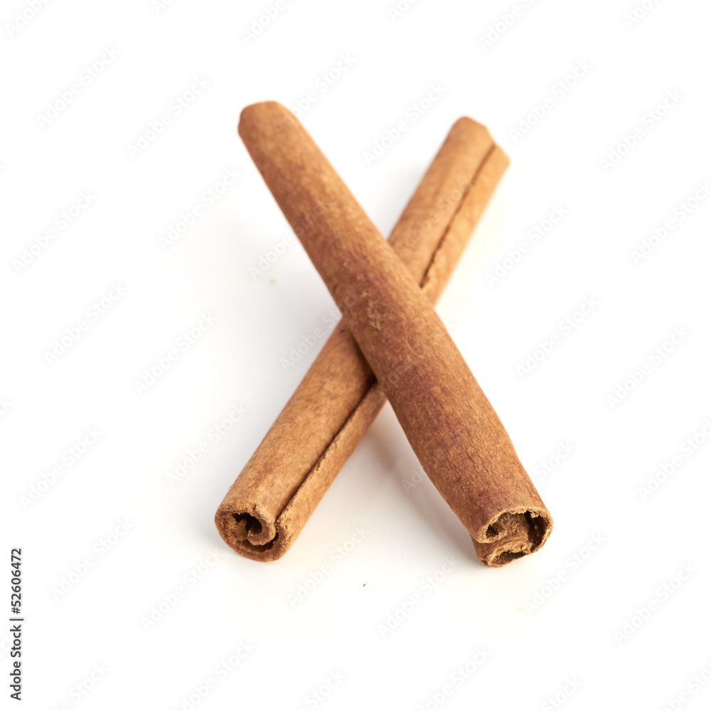 cinnamon isolated on white background cinnamon isolated on white background