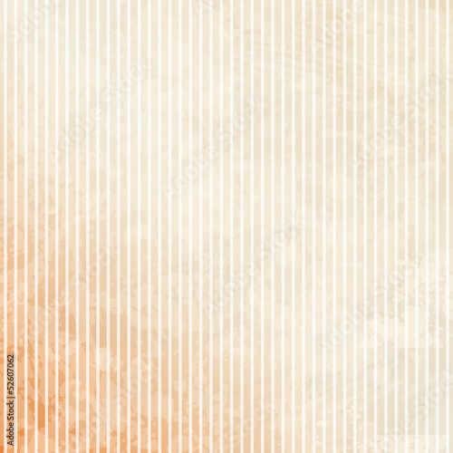 Retro Background Stripes Beige/Orange