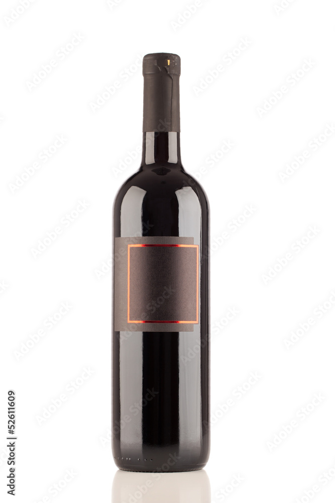Black wine bottle Black wine bottle