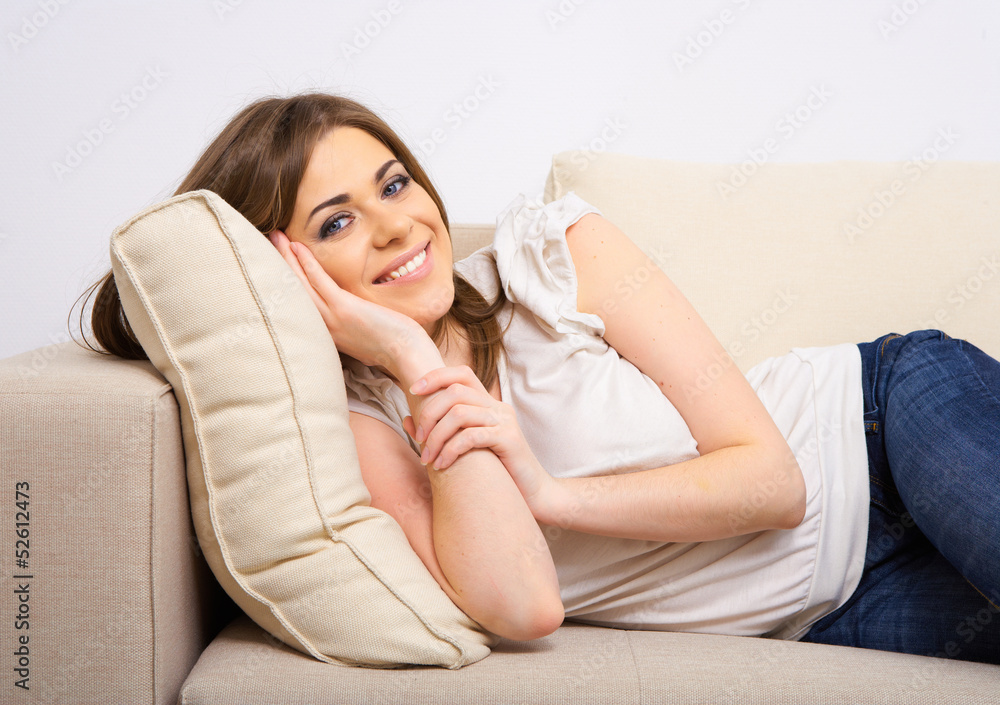 young woman casual style young woman casual style