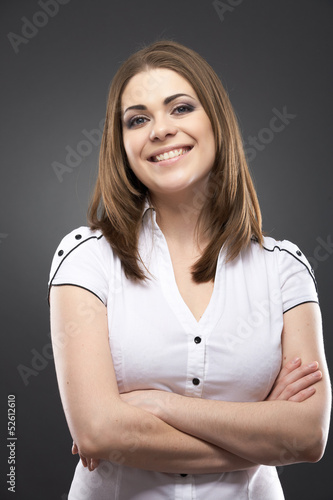 beauty casual young woman portrait