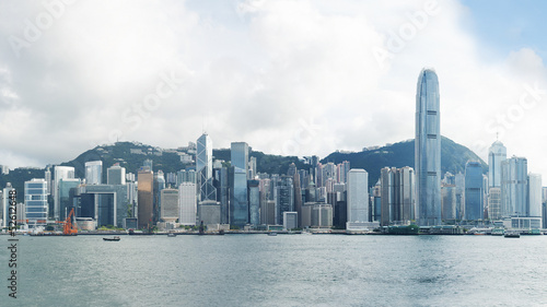 Victoria Harbor of Hong Kong