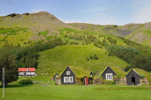 Icelandic turf houses © Anouk Stricher