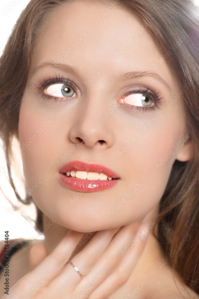 Junge Frau mit Make up Junge Frau mit Make up