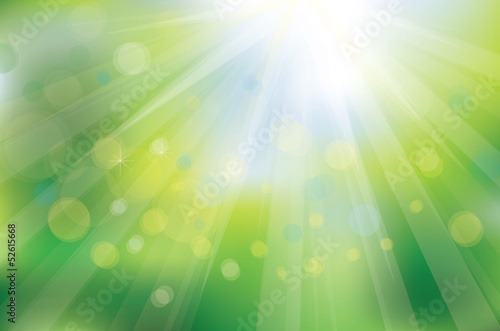 Vector of sunshine sky background.