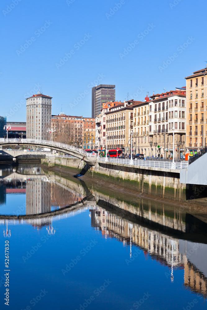 Bilbao, Basque Country, Spain cityscape