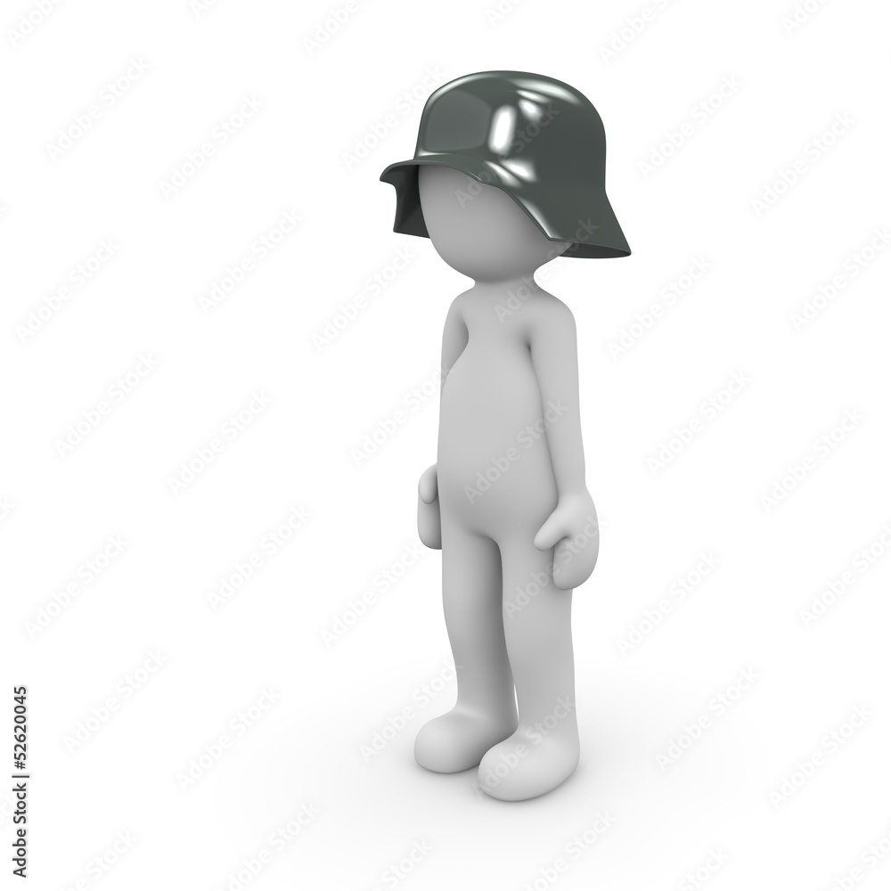 Stahlhelm Soldat Stahlhelm Soldat