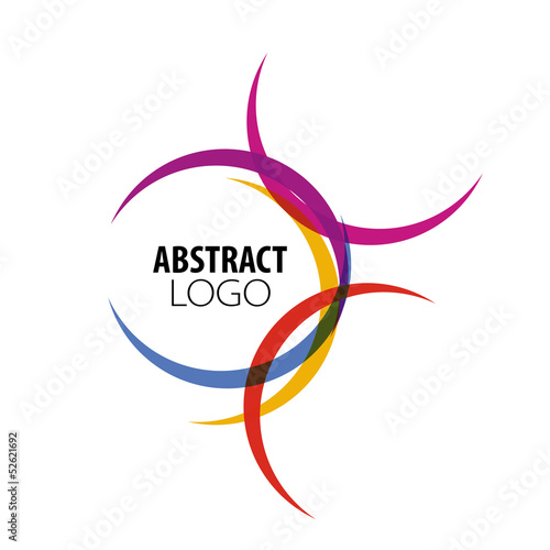 abstract logo of colored circles