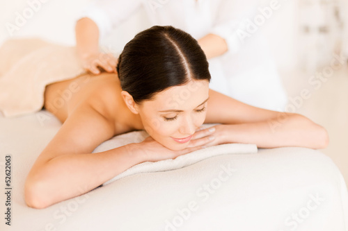 woman in spa