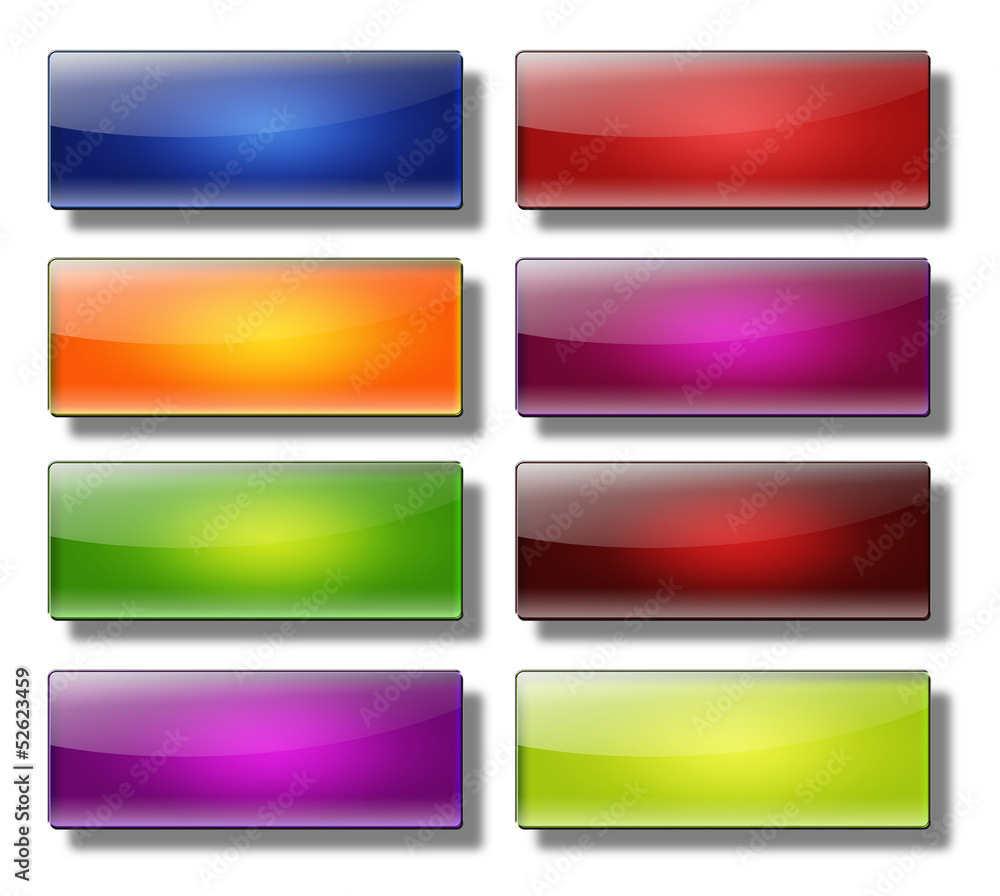 Web buttons- rectangle large #08 Web buttons- rectangle large #08