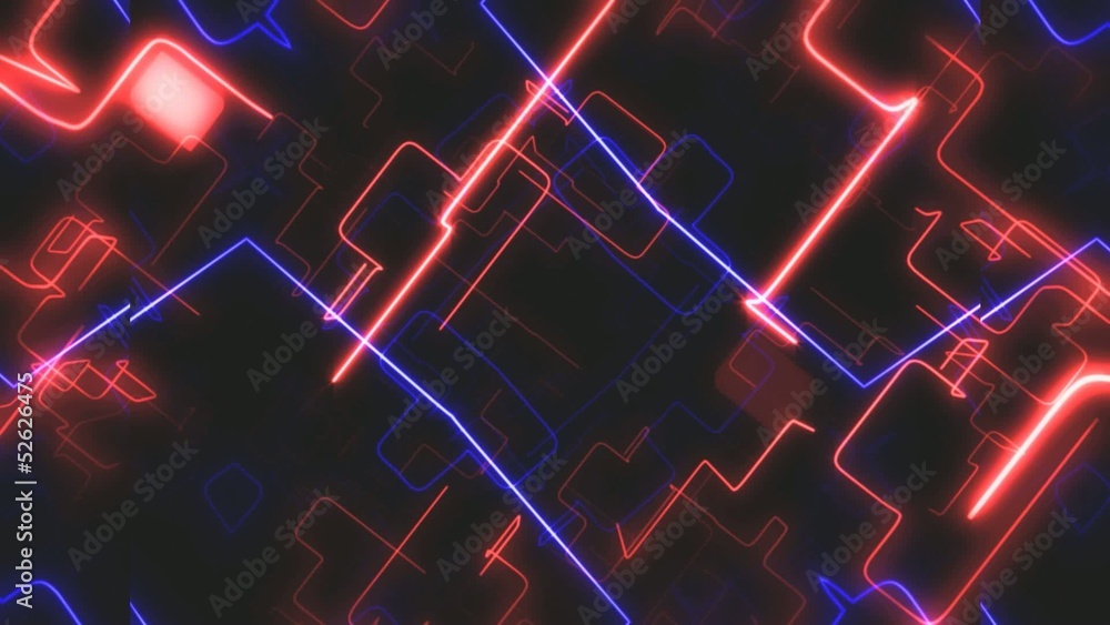 Abstract Neon Network Background Abstract Neon Network Background