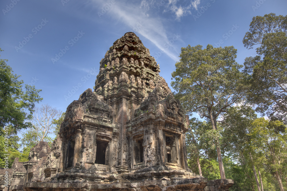 Thommanon temple in  Angkor   Cambodia