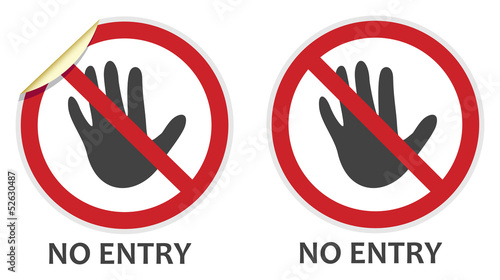 No Entry Sign