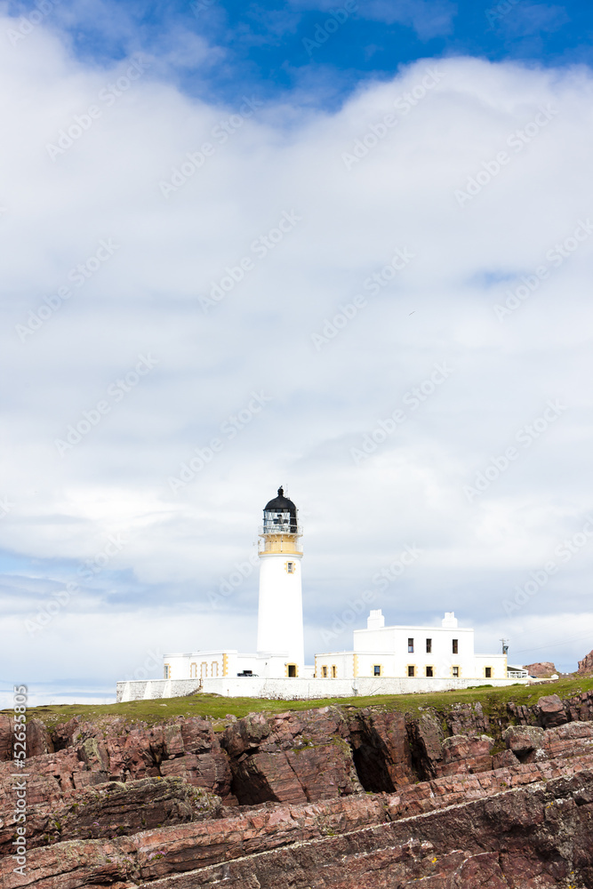 Rubha Reidh Lighthouse, Highlands, Scotland